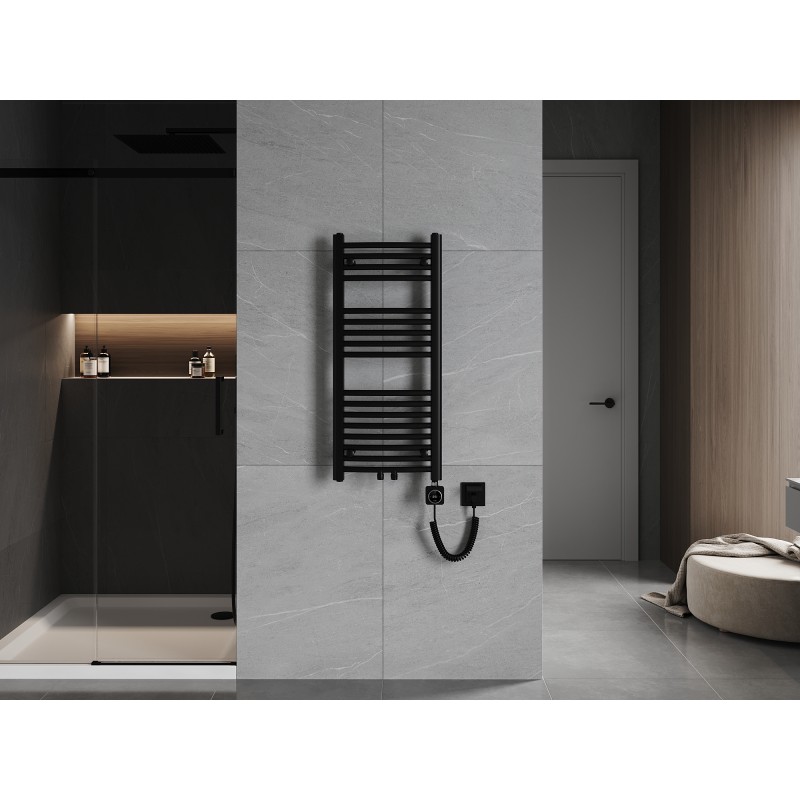 Mexen Ares electric radiator 900 x 400 mm, 300 W, black - W102-0900-400-6300-70