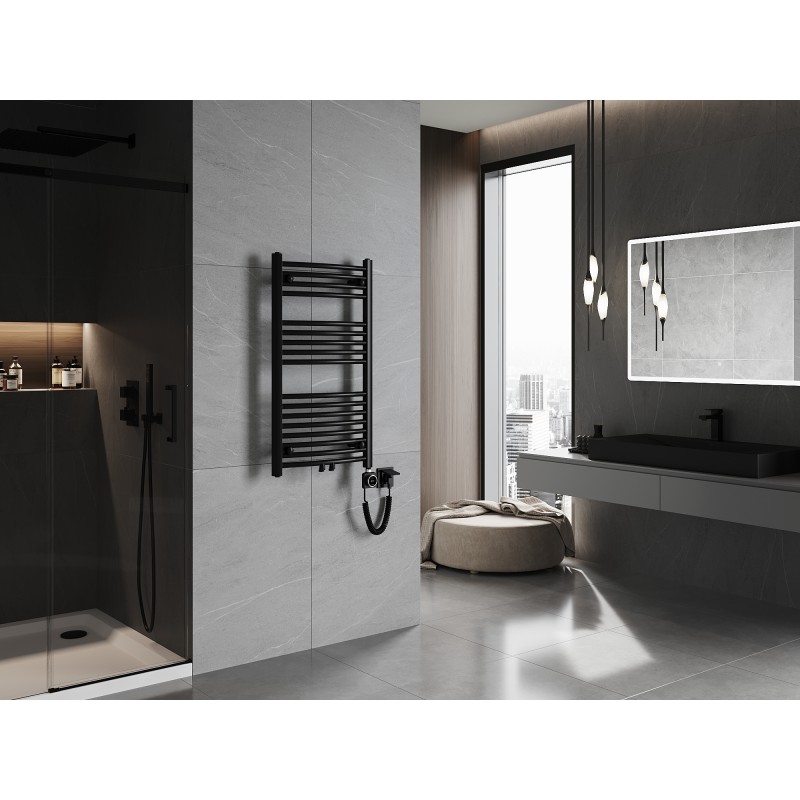 Mexen Ares Electric Radiator 900 x 500 mm, 400 W, Black - W102-0900-500-6400-70