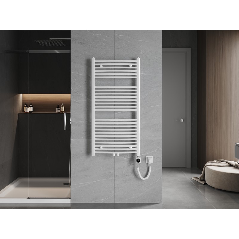 Mexen Ares electric heater 1200 x 600 mm, 600 W, white - W102-1200-600-6600-20