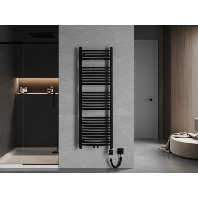 Mexen Ares electric radiator 1500 x 500 mm, 600 W, black - W102-1500-500-6600-70