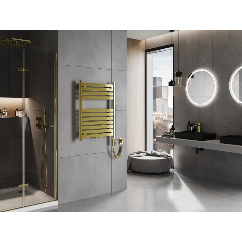 Mexen Uran electric radiator 800 x 600 mm, 300 W, gold - W105-0800-600-2300-50