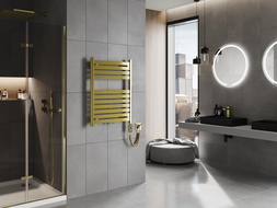 Mexen Uran electric radiator 800 x 600 mm, 300 W, gold - W105-0800-600-2300-50