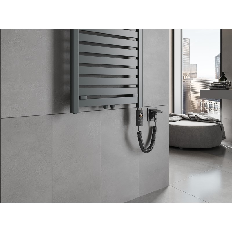 Mexen Uran electric radiator 1200 x 600 mm, 600 W, anthracite - W105-1200-600-2600-66