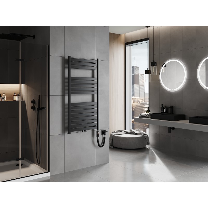 Mexen Uran Electric Radiator 1200 x 600 mm, 600 W, Black - W105-1200-600-2600-70