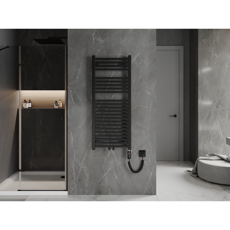 Mexen Pluton Electric Radiator 1200 x 500 mm, 600 W, Black - W106-1200-500-2600-70