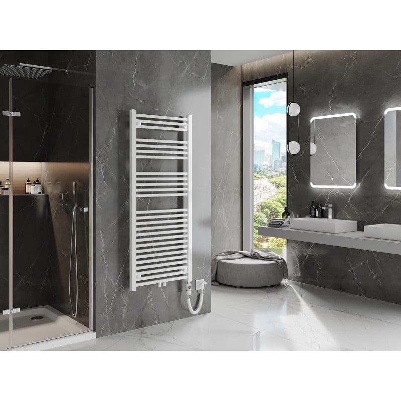 Mexen Pluton electric radiator 1450 x 600 mm, 900 W, white - W106-1450-600-2900-20