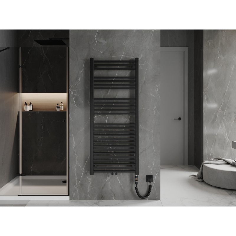 Mexen Pluton electric radiator 1450 x 600 mm, 900 W, black - W106-1450-600-2900-70