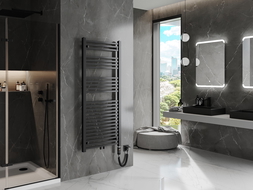 Mexen Pluton electric radiator 1450 x 600 mm, 900 W, black - W106-1450-600-2900-70