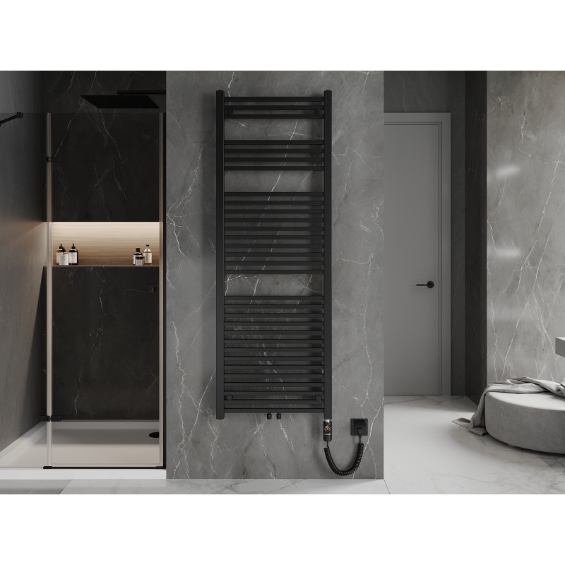 Mexen Pluton Electric Radiator 1700 x 600 mm, 900 W, Black - W106-1700-600-2900-70