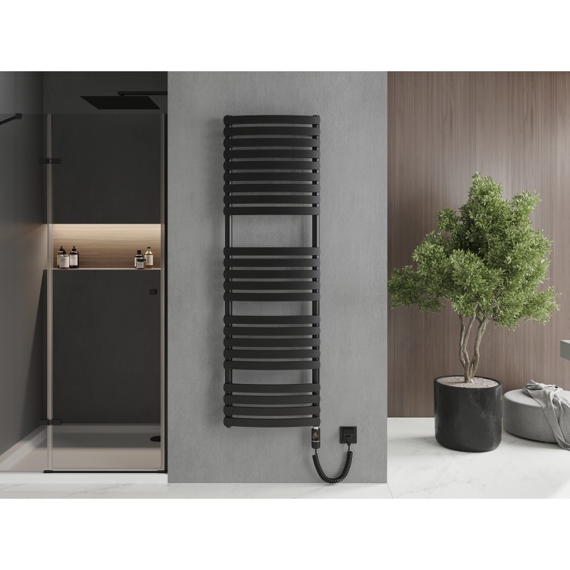Mexen Bachus Electric Radiator 1600 x 500 mm, 900 W, Black - W109-1600-500-2900-70