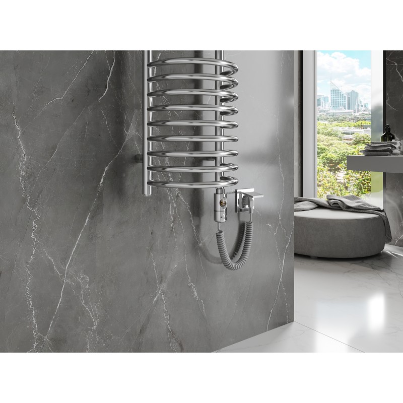 Mexen Eros electric radiator 1200 x 318 mm, 300 W, chrome - W112-1200-318-2300-01