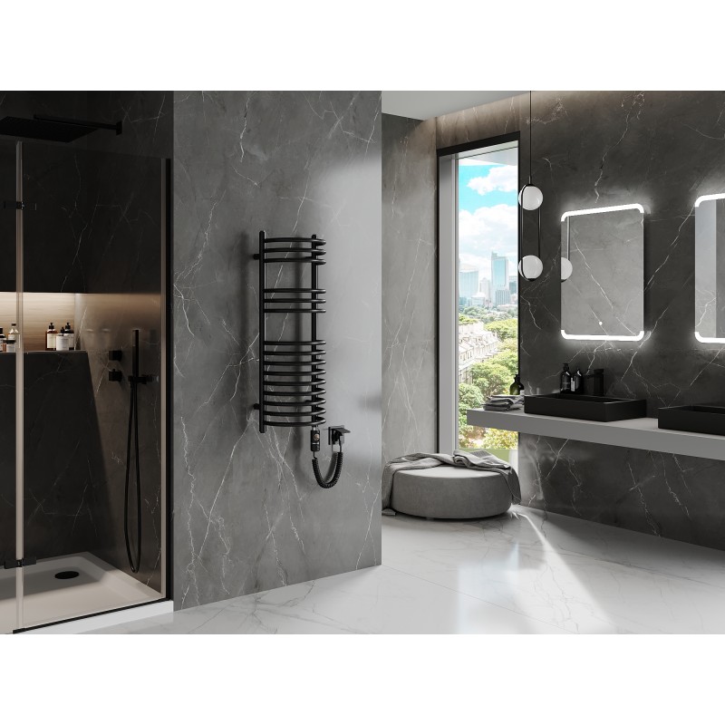 Mexen Eros electric radiator 900 x 318 mm, 300 W, black - W112-0900-318-2300-70