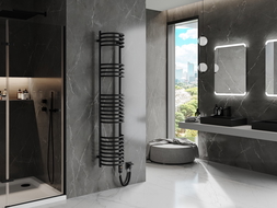 Mexen Eros electric radiator 1600 x 318 mm, 600 W, black - W112-1600-318-2600-70