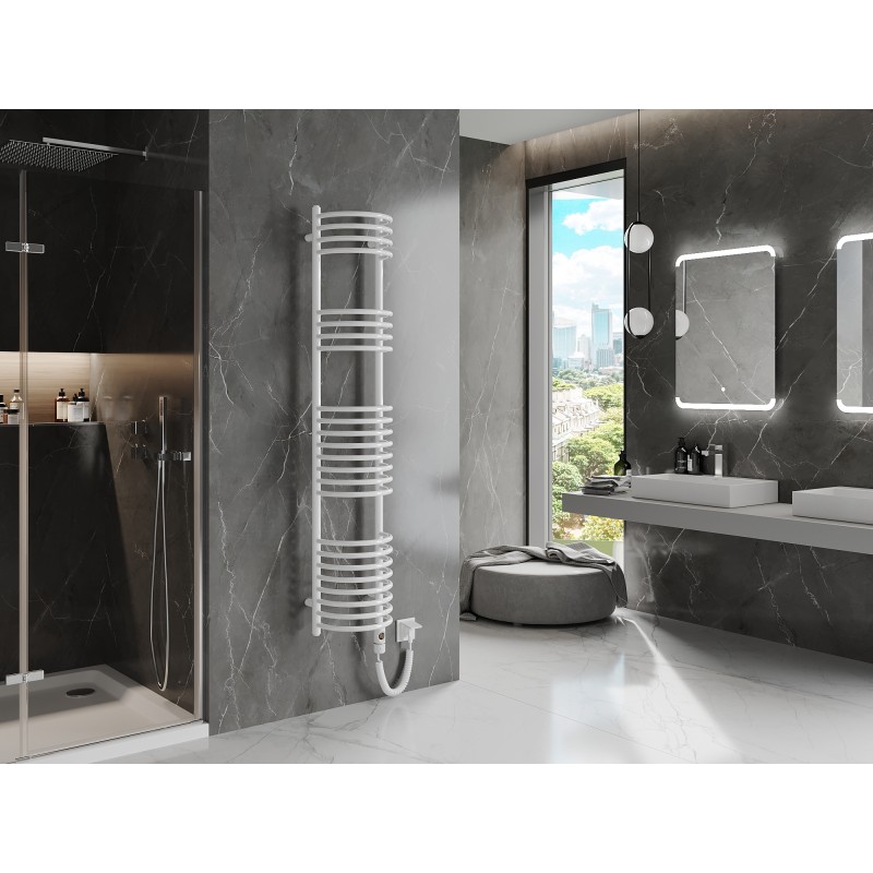 Mexen Eros electric radiator 1600 x 318 mm, 600 W, white - W112-1600-318-2600-20