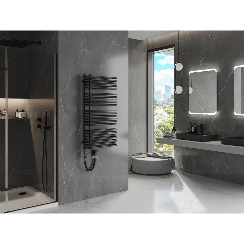 Mexen Amor Electric Radiator 1000 x 500 mm, 900 W, Black - W120-1000-500-2900-70