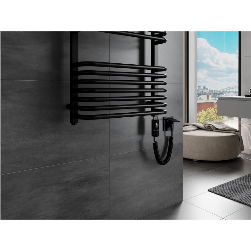 Mexen Apollo electric radiator 1210 x 550 mm, 600 W, black - W117-1210-550-2600-70