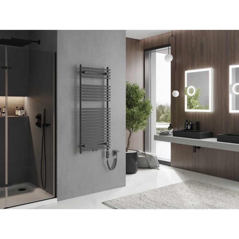 Mexen Sol electric radiator 1200 x 500 mm, 600 W, anthracite - W125-1200-500-2600-66