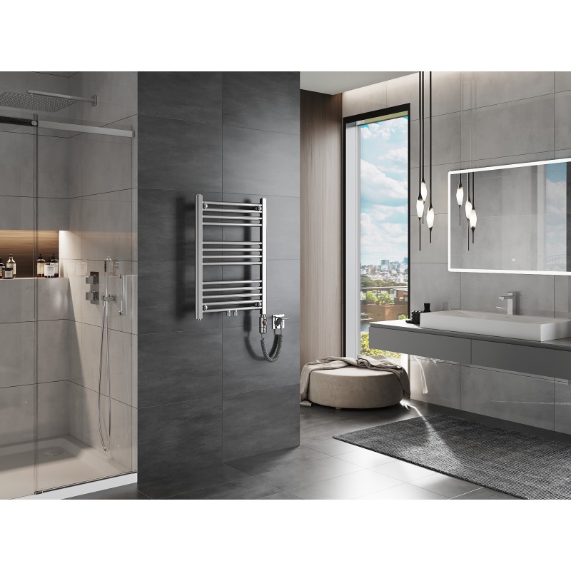 Mexen Mars electric radiator 700 x 500 mm, 300 W, chrome - W110-0700-500-2300-01