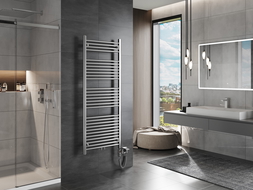 Mexen Mars electric radiator 1500 x 600 mm, 600 W, chrome - W110-1500-600-2600-01