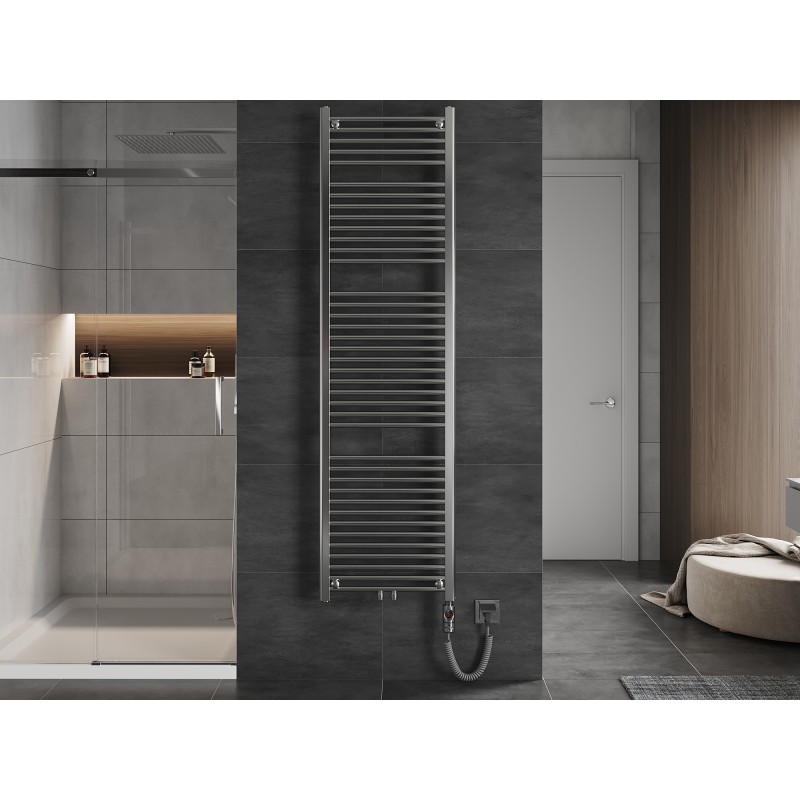 Mexen Mars Electric Radiator 1800 x 500 mm, 600 W, Chrome - W110-1800-500-2600-01