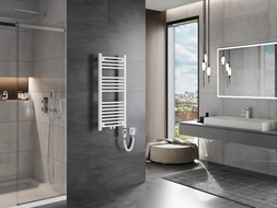 Mexen Mars electric radiator 900 x 400 mm, 300 W, white - W110-0900-400-2300-20