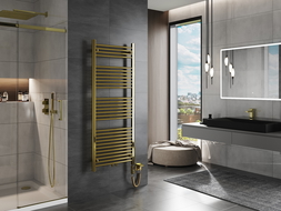 Mexen Mars electric radiator 1500 x 600 mm, 600 W, gold - W110-1500-600-2600-50