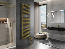 Mexen Mars electric radiator 1800 x 500 mm, 600 W, gold - W110-1800-500-2600-50