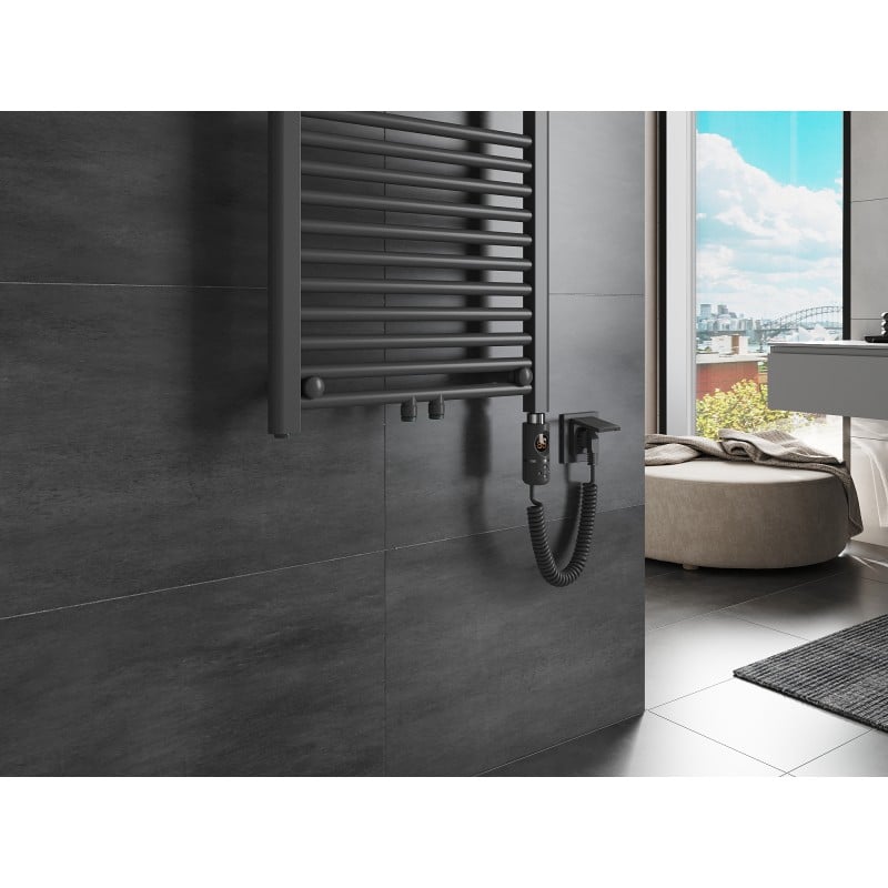 Mexen Mars electric radiator 900 x 400 mm, 300 W, anthracite - W110-0900-400-2300-66