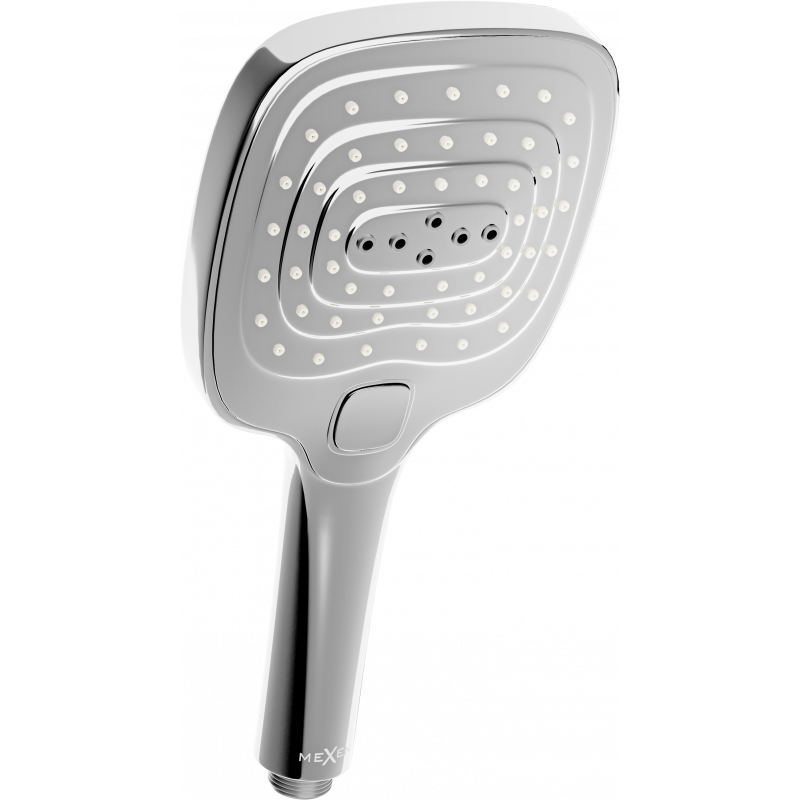 Mexen R-17 3-function shower head, chrome - 79517-00