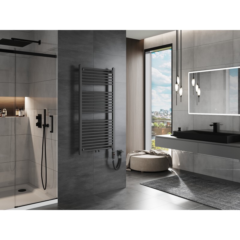 Mexen Mars Electric Radiator 1200 x 600 mm, 600 W, Anthracite - W110-1200-600-2600-66