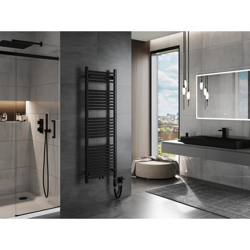 Mexen Mars electric radiator 1500 x 500 mm, 600 W, black - W110-1500-500-2600-70