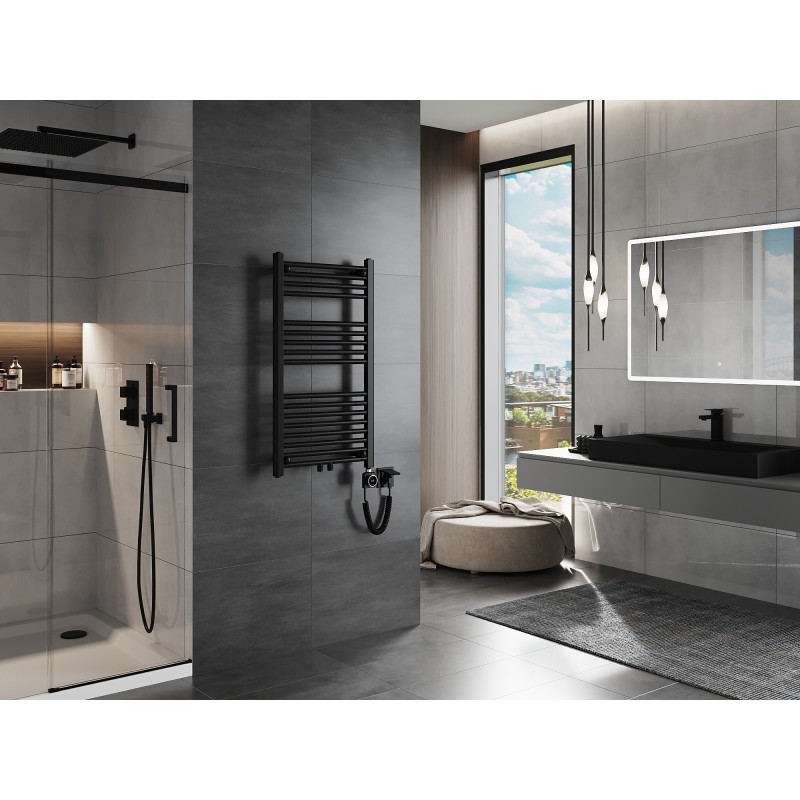 Mexen Mars Electric Radiator 900 x 500 mm, 400 W, Black - W110-0900-500-6400-70