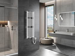 Mexen Mars electric radiator 1200 x 400 mm, 400 W, white - W110-1200-400-6400-20
