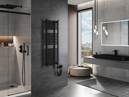 Mexen Mars Electric Radiator 1200 x 400 mm, 400 W, Black - W110-1200-400-6400-70