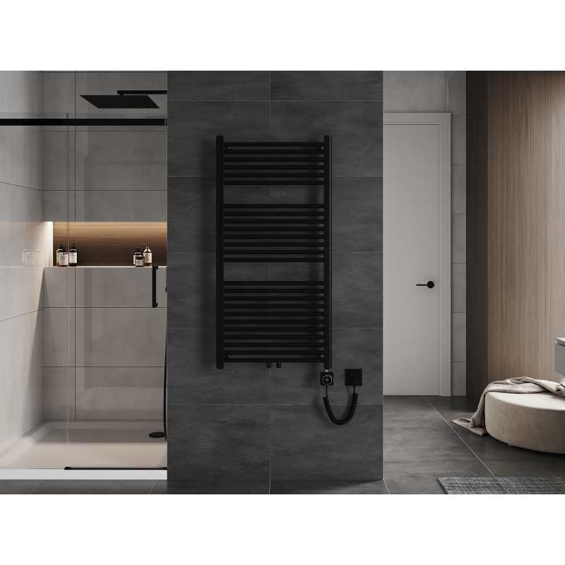 Mexen Mars Electric Radiator 1200 x 600 mm, 600 W, Black - W110-1200-600-6600-70