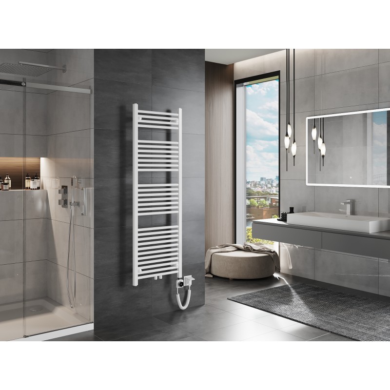 Mexen Mars Electric Radiator 1500 x 500 mm, 600 W, White - W110-1500-500-6600-20