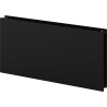 Mexen CHF20 Hygiene Flat radiator 500 x 1400 mm, side connection, 1208 W, black - W420HF-050-140-70