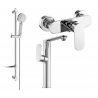 Mexen Milo DF40 shower set, Chrome - 713154DF40-00