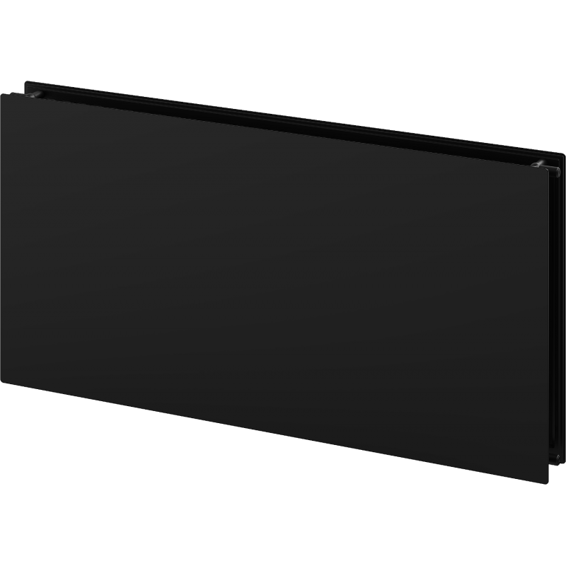 Mexen CHF20 Hygiene Flat Radiator 600 x 1200 mm, Side Connection, 1204 W, Black - W420HF-060-120-70
