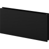 Mexen CHF20 Hygiene Flat Radiator 600 x 1500 mm, Side Connection, 1505 W, Black - W420HF-060-150-70