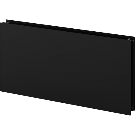 Mexen CHF20 Hygiene Flat Radiator 600 x 1600 mm, side connection, 1606 W, black - W420HF-060-160-70