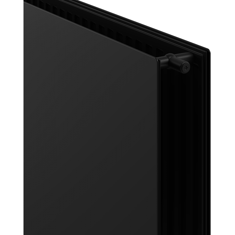 Mexen CHF20 Hygiene Flat plate radiator 900 x 600 mm, side connection, 839 W, black - W420HF-090-060-70