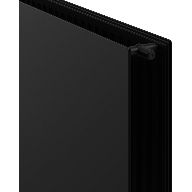 Mexen CHF20 Hygiene Flat Plate Radiator 900 x 1200 mm, Side Connection, 1678 W, Black - W420HF-090-120-70