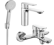 Mexen Milo R40 bathtub set, Chrome - 71303R40-00