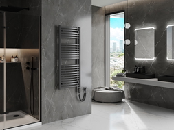 Mexen Helios electric radiator 1200 x 500 mm, 600 W, anthracite - W103-1200-500-2600-66