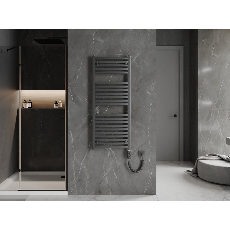 Mexen Helios Electric Radiator 1200 x 500 mm, 600 W, Anthracite - W103-1200-500-2600-66