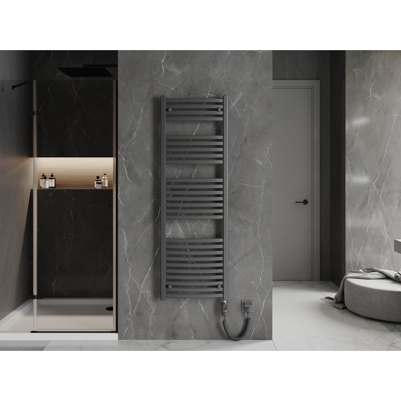 Mexen Helios electric radiator 1500 x 500 mm, 900 W, anthracite - W103-1500-500-2900-66