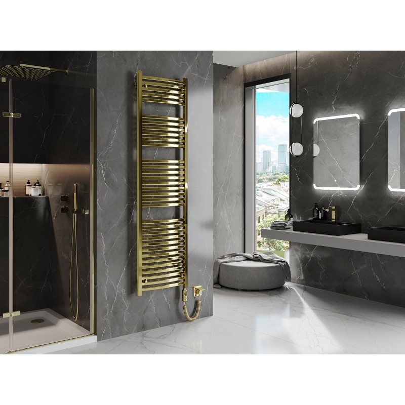 Mexen Helios electric radiator 1800 x 500 mm, 900 W, gold - W103-1800-500-2900-50