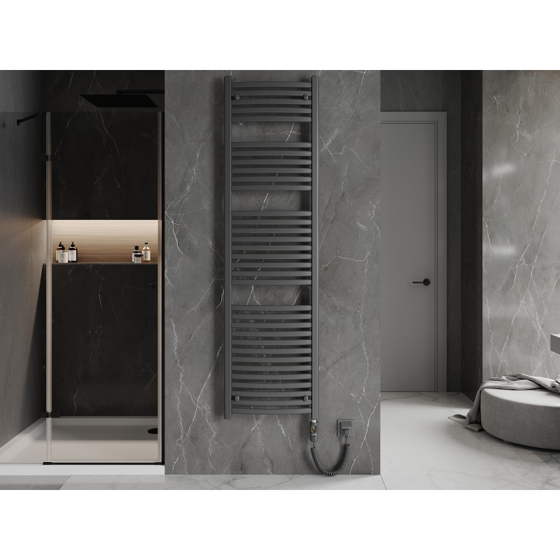 Mexen Helios Electric Radiator 1800 x 500 mm, 900 W, Anthracite - W103-1800-500-2900-66