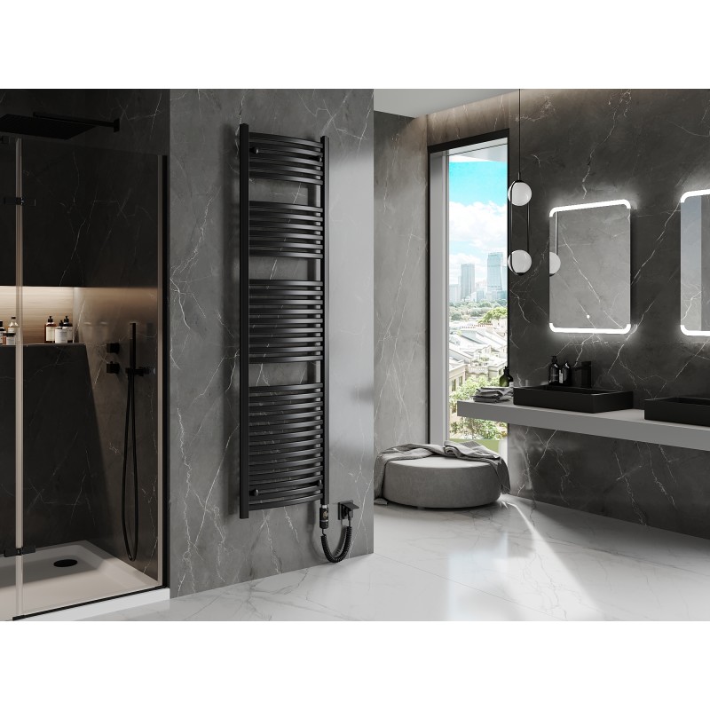 Mexen Helios electric radiator 1800 x 500 mm, 900 W, black - W103-1800-500-2900-70